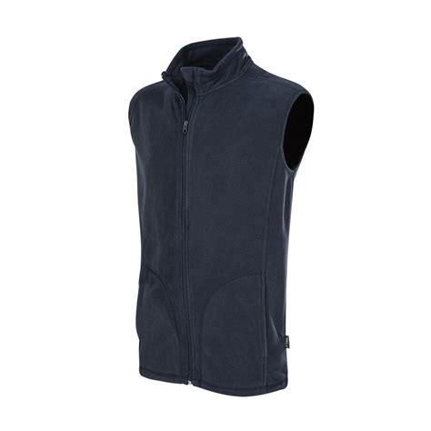 promotional mens active fleece vests branded  promotion products