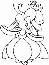 Lilligant Morningkids Pokémon Malvorlagen Coloriages Sprites sketch template