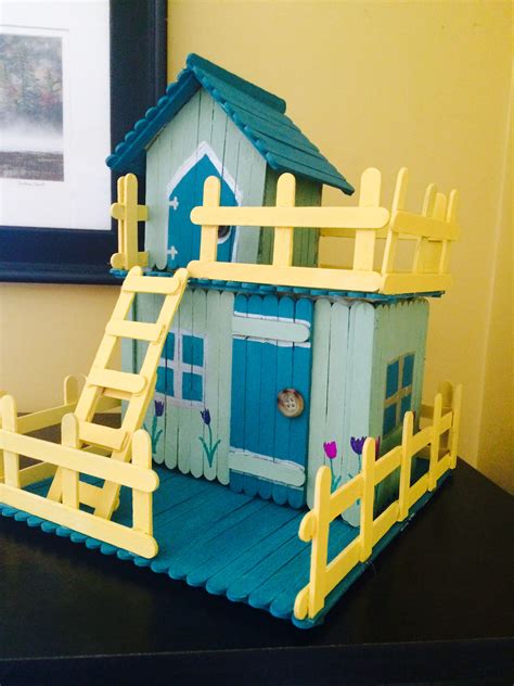 cute popsicle stick house popsicle stick crafts house popsicle crafts popsicle sticks craft
