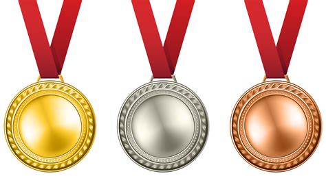 gold silver  bronze medals png clipart image gallery yopriceville
