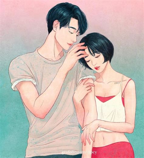 Korean Artist Creates Adorable Illustrations Only The Lovers Can