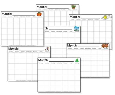 printable preschool calendars printable calendar templates