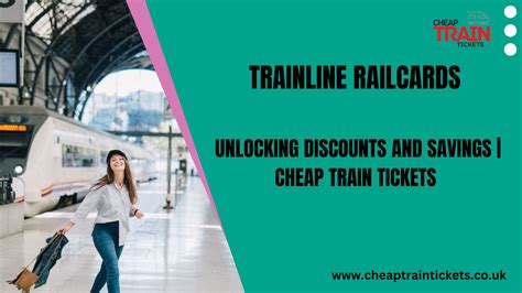 trainline railcards unlocking discounts  savings  uk cheap