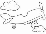 Mewarnai Pesawat Airplane Terbang Aviation Avioneta Aviones Aereo Paud Avion Coloring4free Hélice Transportes Recortar 2971 Ninos Aerei Kumpulan Earhart Airplanes sketch template