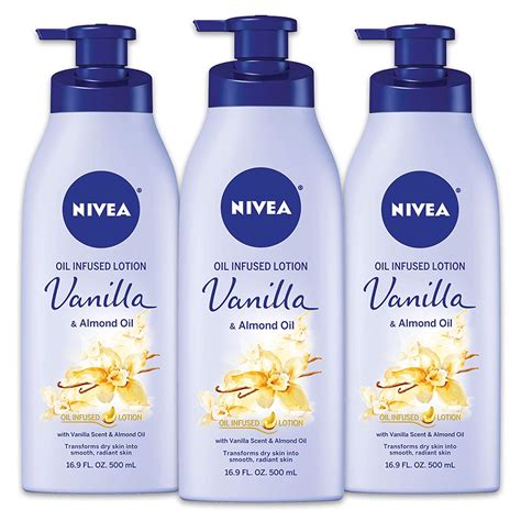Buy Nivea Oil Infused Vanilla And Almond Oil Body Lotion 16 9 Fluid