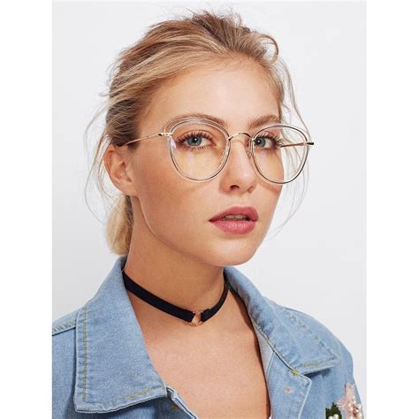 clear frame cat eye glasses beryl green glasses trends trendy