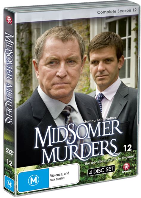 Midsomer Murders Complete Season 12 Single Case Version