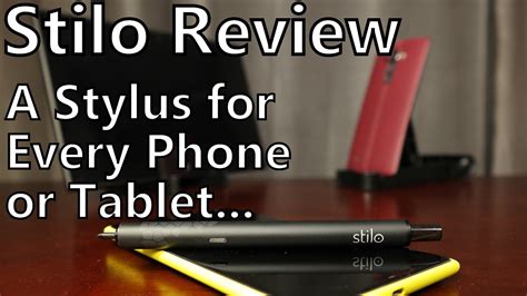stilo  review  active stylus   phone  tablet youtube