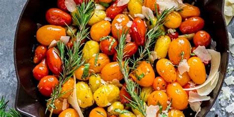 roasted tomatoes  herbs  recipe magic
