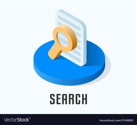 search icon symbol royalty  vector image vectorstock