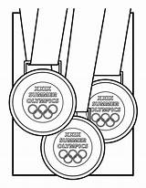 Olympic Medal Coloring Clipart Gold Olympics Clip Pages Torch Rings Cliparts Getcolorings Medals Event Summer Printable Clipartmag Library Print sketch template