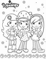 Tarta Fresa Coloriage Shortcake Amies Fraisinette Ausmalbilder Freundinnen Erdbeerkuchen Charlotte Minion Buoni Colorindo Pintar Hitam Moranguinho Fraises Aux Freunde Gratistodo sketch template