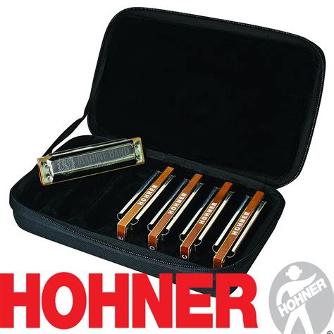 hohner mbc marine band case   harmonicas pack harmonica set