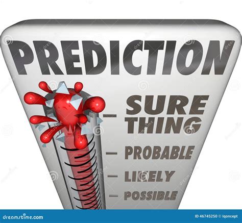 prediction thermometer    probable  outco stock