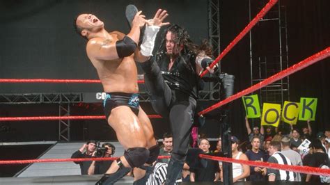 the rock vs the undertaker casket match raw may 17