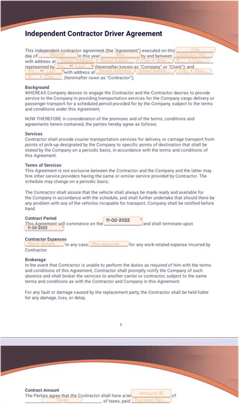 service delivery agreement template