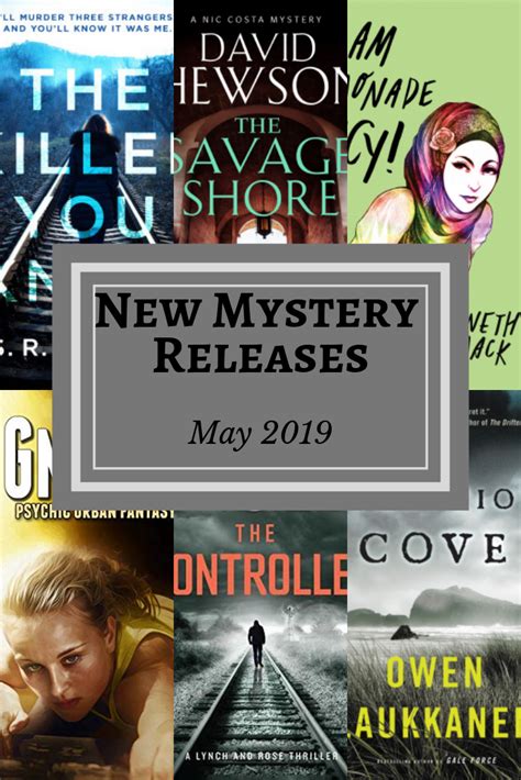 New Mystery Releases May 2019 With Images Suspense