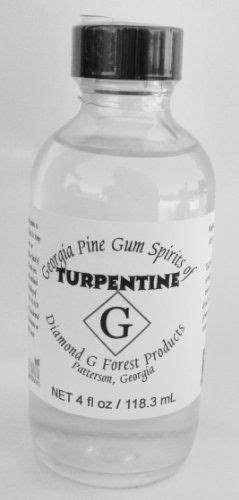 4 oz 100 pure gum spirits of turpentine diamond
