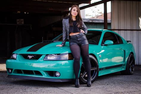 ford mustangs with beautiful girls iblog