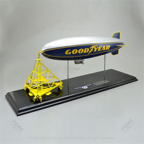custom  goodyear blimp dirigible model factory direct models