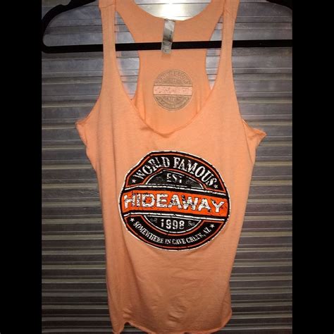 Roadhouse Womens Sex Wax Racerback Tank The Hideaway Grill In Cave