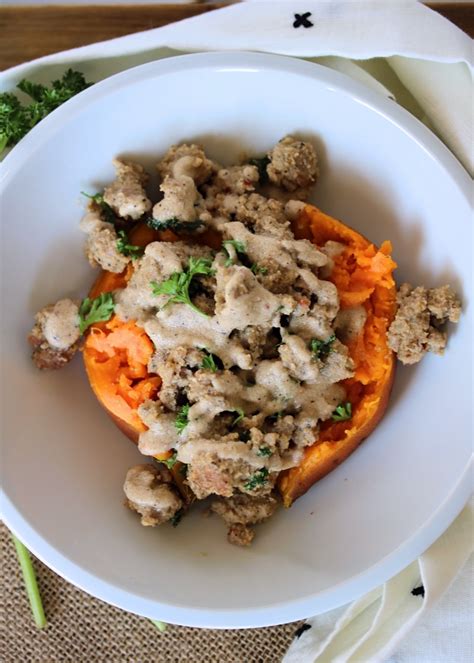 Instant Pot Sweet Potato Breakfast Bowls With Sausage