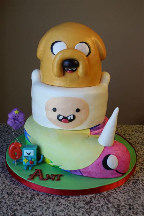 Adventure Time Birthday Cake