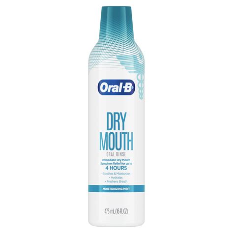 oral  dry mouth oral rinse mouthwash moisturizing mint  fl oz