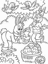 Pasen Kleurplaat Ostern Coloring Ausmalbild sketch template