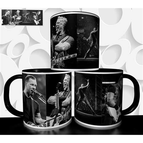 Mug Personnalisé Tasse à Café Groupe Rock Metallica Réf 1346