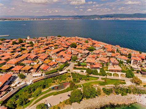 Nessebar Ancient City On The Black Sea Coast Of Bulgaria