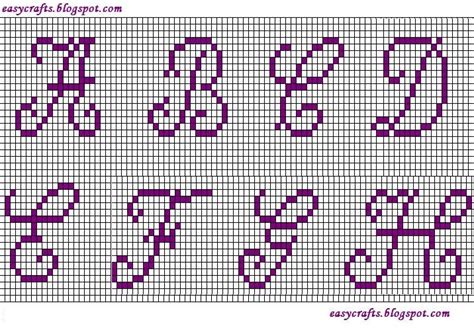 cross stitch alphabet templates