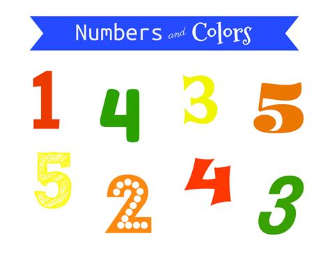 number colors   good