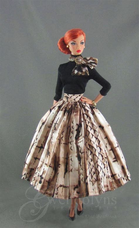 classic pleats fashion for poppy silkstone barbie fr2 etsy