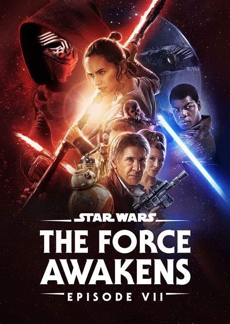 star wars  force awakens disney  poster future   force
