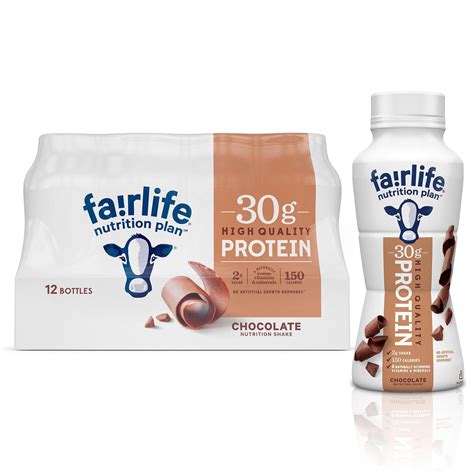 fairlife nutrition plan chocolate  protein shake  fl oz