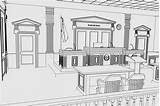 Court Room Courtroom Cartoon Stock Dreamstime Illustration Illustrations Vectors Preview Similar sketch template