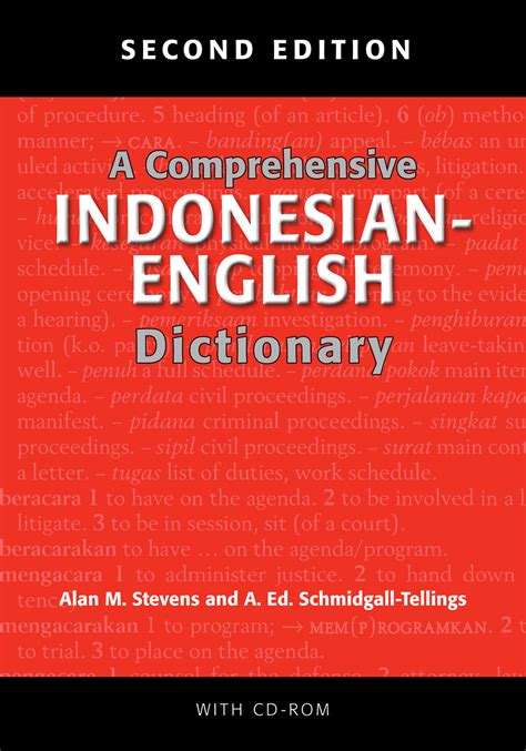 A Comprehensive Indonesian English Dictionary · Ohio University Press