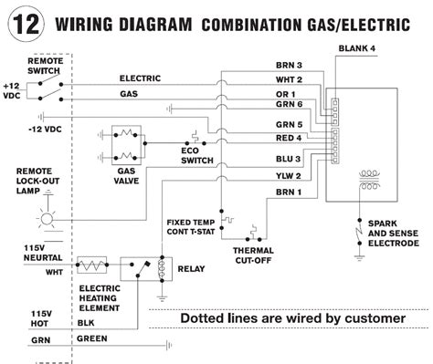 rv hot water heater wiring diagram collection wiring collection