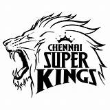 Kings Chennai Csk sketch template