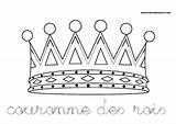 Couronne Rois Maternelle Galette Graphisme Ecrire Reine Colorier Princesse Neiges Lettres Capitales Imprimé sketch template