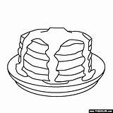 Pancake Pancakes Coloring Pages Template Pig Drawing Give If Stack Sweet Treats Clipart Comments Getdrawings Library sketch template