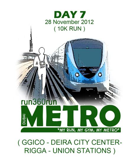 runrun day  dubai metro  green