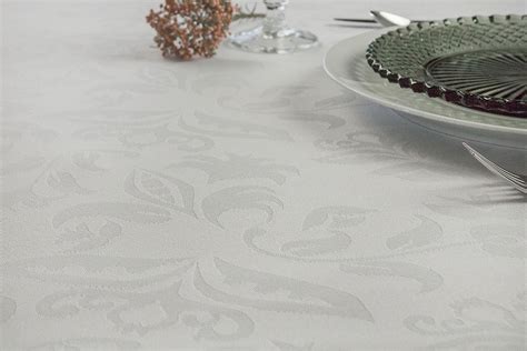 kook tablecloth damast white    cm  shipping    cookinglifeeu