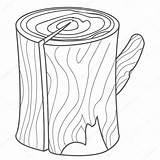 Stump Drawing Abc Tree Blocks Wood Outline Log Drawings Getdrawings Paintingvalley sketch template