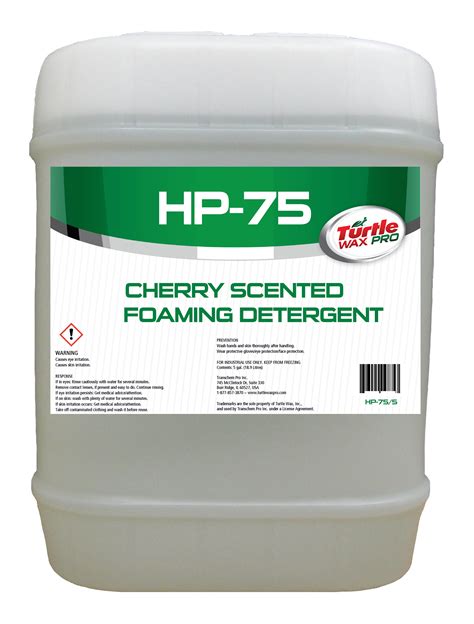 hp  cherry scented foaming detergent  guy