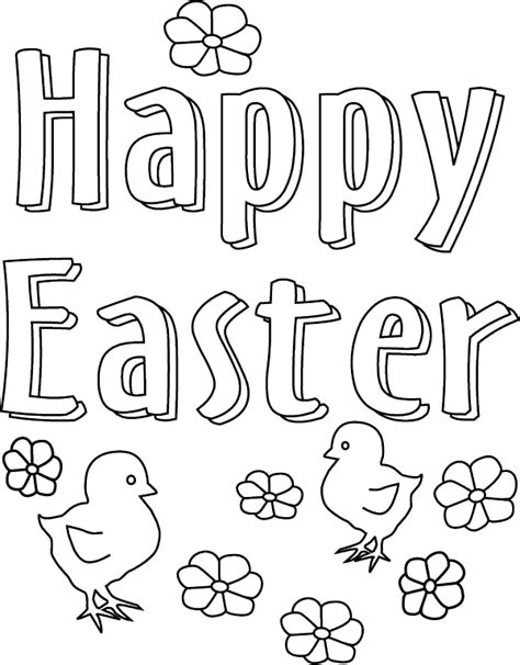 easter printable coloring pages  kids easter games