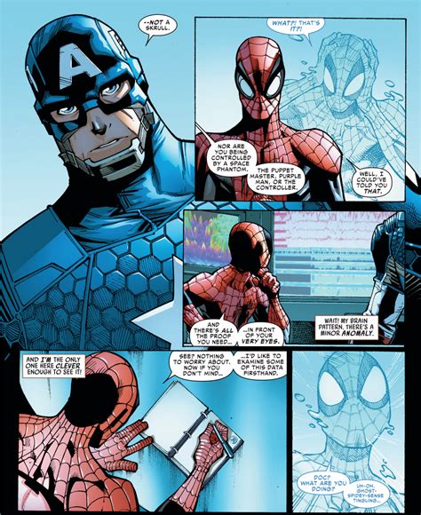 The Avengers Submit Superior Spider Man To A Scan
