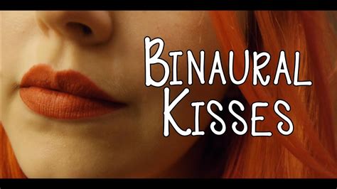 mouth sounds ear to ear kisses binaural asmr no talking youtube