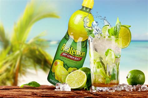 lemon drink  behance
